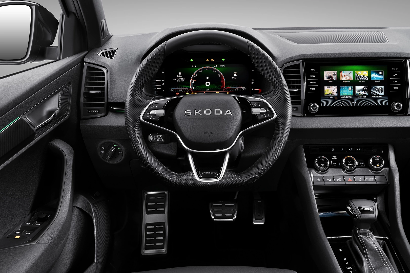 Vô lăng 3 chấu thể thao