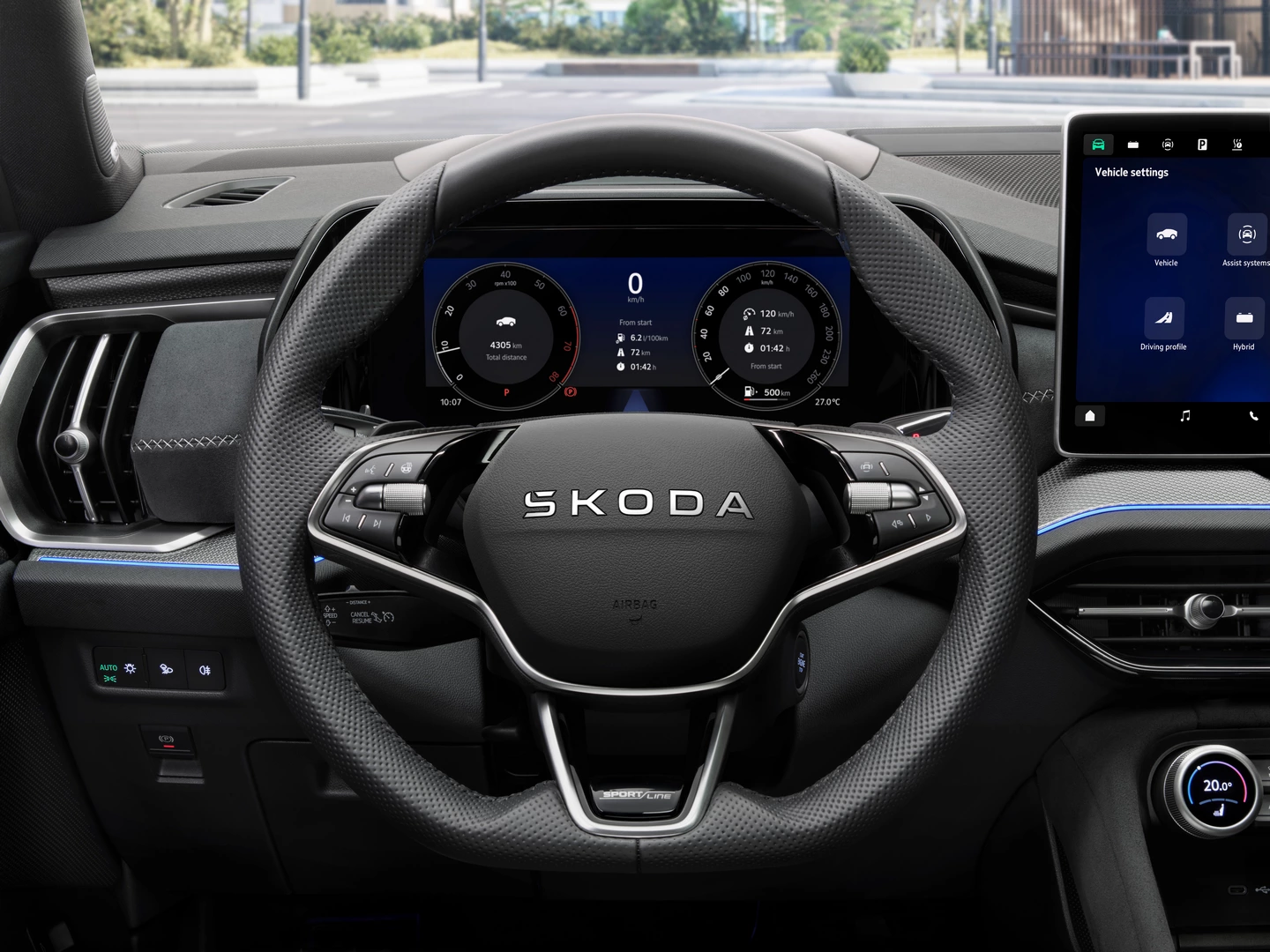 Vô lăng thích ứng Progressive Steering